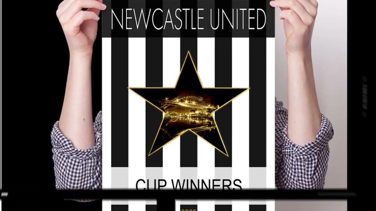Newcastle United Cup Winners 2025 | Stunning Celebratory Art