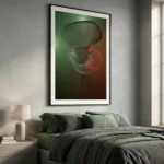 Trumpet in the Fog printable art in bedroom
