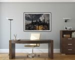 Living in a flooded world print