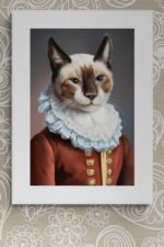 Renaissance Cat Wall Art