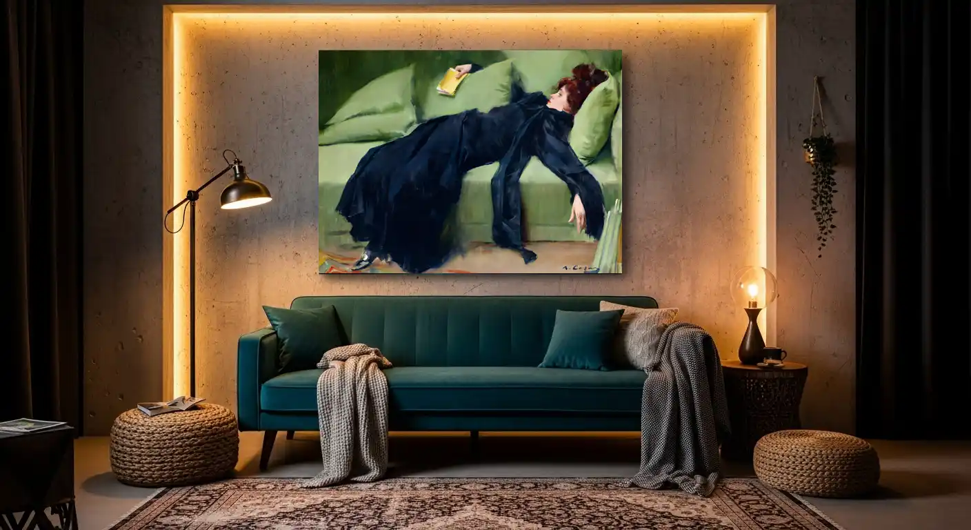 Decadent Woman Print for the Sanctuary Seeker and Curator