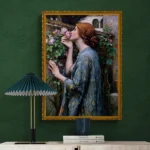 Soul of the Rose remastered print in ornate frame