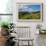 Lake District Wall Art Warnscale Bothy from side