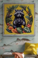 Raccoon Printable Wall Art