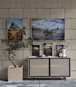 Printable photographic art gallery - various coastal pictures