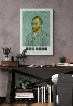 Van Gogh Self Portrait Printable Art Download