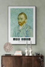 Van Gogh Self Portrait Printable Art Download