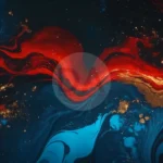 Cosmic Fluid Wall Art Set 1