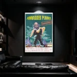 Forbidden Plant Printable Art in Home Movie Theatre Room