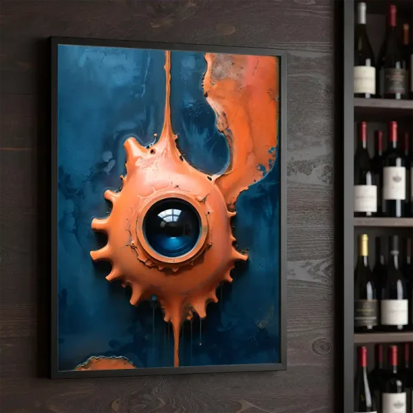 Earthy Shades and Blue Toned digital print by Duncan Young Earthy Shades and Blue Toned digital print by Duncan Young