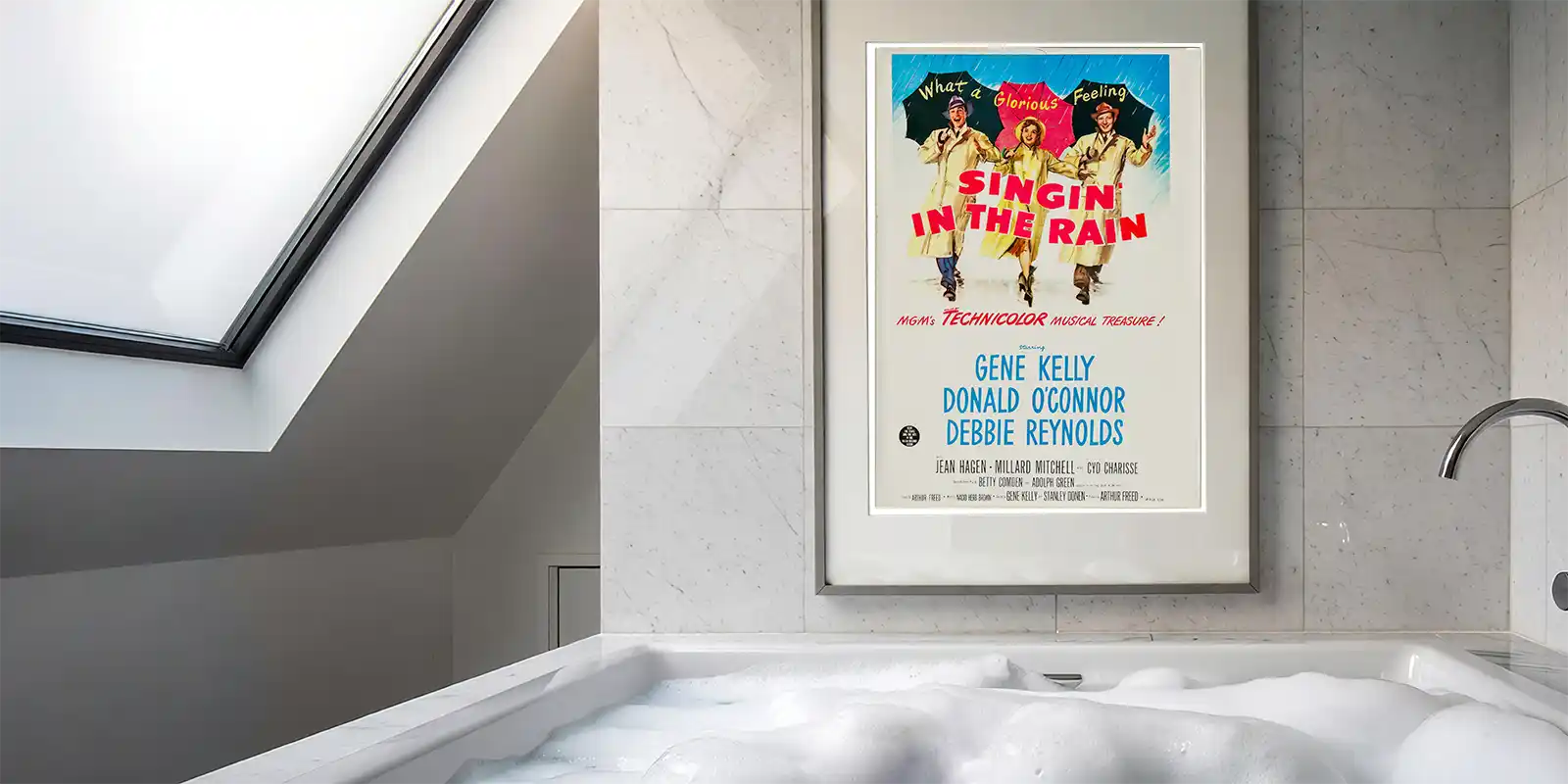 Singin in the Rain Digitally Remastered Digital Art Print