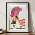 The Hustler Movie Poster Art Print in Frame