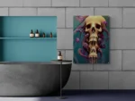 Necrocephalic Enigma 5 in bathroom