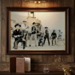 The Magnificent Seven Digital Art Print in Restaurant