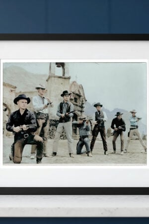 The Magnificent Seven Movie Poster in colour