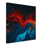 Cosmic Fluid 1 Premium Canvas set piece 2
