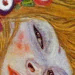Klimt Water Serpents II Close up