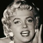 Marilyn Monroe classic print close up
