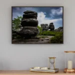 Brimham Rocks The Idol framed
