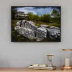 Brimham Rocks Sleeping Giant Framed
