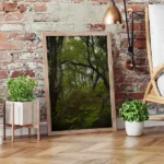 Brimham Rocks Woods Scene 2 framed