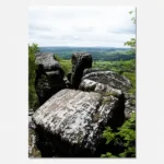 Brimham Rocks overlooking Yorkshire printable artwork