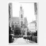Church of Saint-Étienne-du-Mont view 1 printable artwork