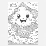 Cloud colouring in sheet