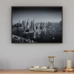 Dubai Marina at Sunset framed