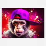 Hip Hop Monkey printable artwork
