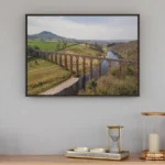 Leaderfoot Viaduct framed