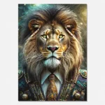 Lion 2 by Michael Paul Bennett Printable Art
