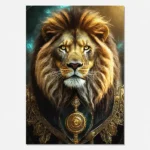 Lion 4 by Michael Paul Bennett Printable Art