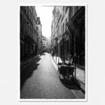 Looking down the streets of Paris shot 1 printable artwork