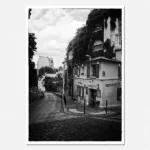 Looking down the streets of Paris shot 3 printable artwork
