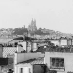 Paris Rooftops and Sacre Coeur close up