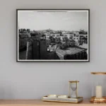 Paris Rooftops and Sacre Coeur framed