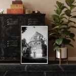 Parisian Church shot 1 framed