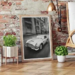 Aston Martin DB5 framed