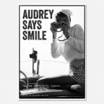 Audrey says smile printable poster