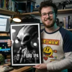 Geek Holding UFO IPA print