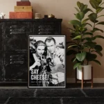 Grace and Jimmy poster in frame