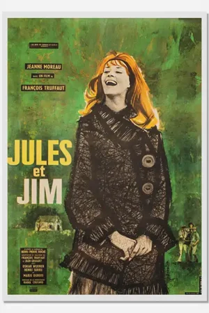 Jules and Jim printable vintage poster