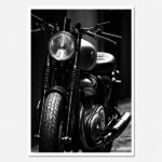 Motor cycle printable art