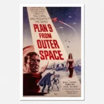 Plan 9 from Outer Space Printable Poster