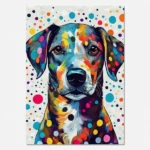 Polka Dot Dog printable artwork