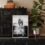 Vintage Blood framed