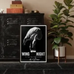Wing Night framed printable art