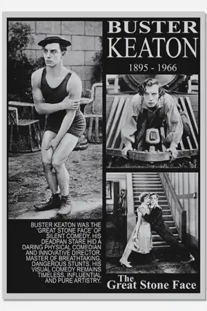 Buster Keaton digital art download by Seeress