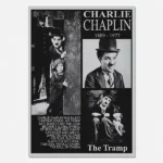Charlie Chaplin Tribute Printable Poster by Seeress